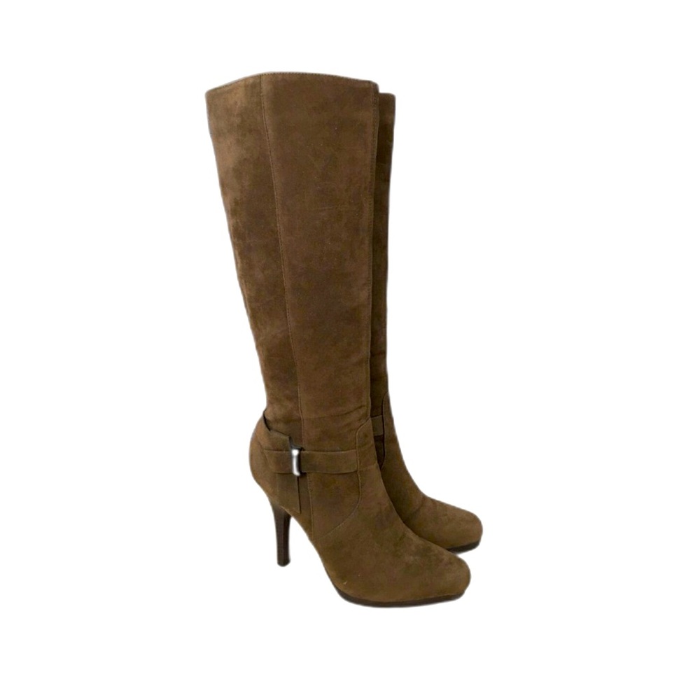 Worthington Boots Womens 9.5 Tall (olive green) Stiletto